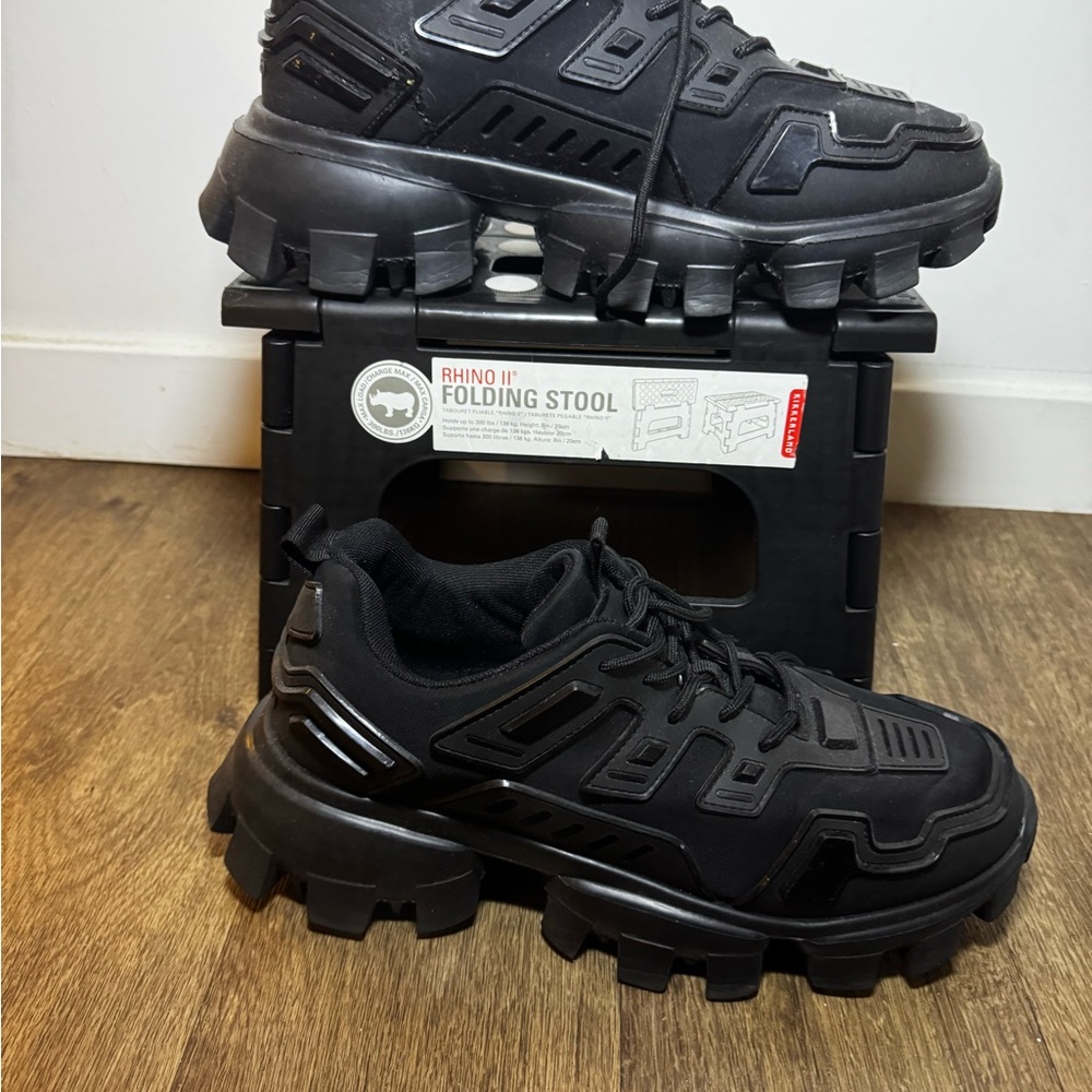 Steve Madden Ponce Black Sneakers